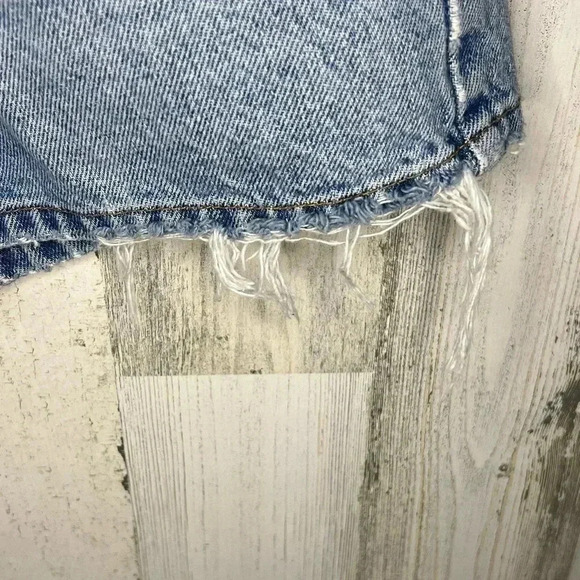 Calvin Klein Vintage Denim 90s Shorts Made‎ in the USA Size 9 - Picture 3 of 8